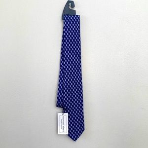 San Diego Padres Vineyard Vines MLB necktie. Retired colors - Navy & White!